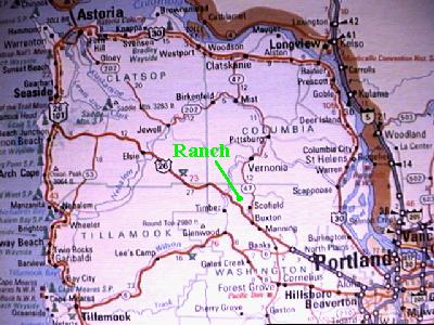 Oregon Map